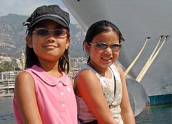 Children ages 17and under can sail for free on select Crystalitineraries.// © 2011 crystal cruises